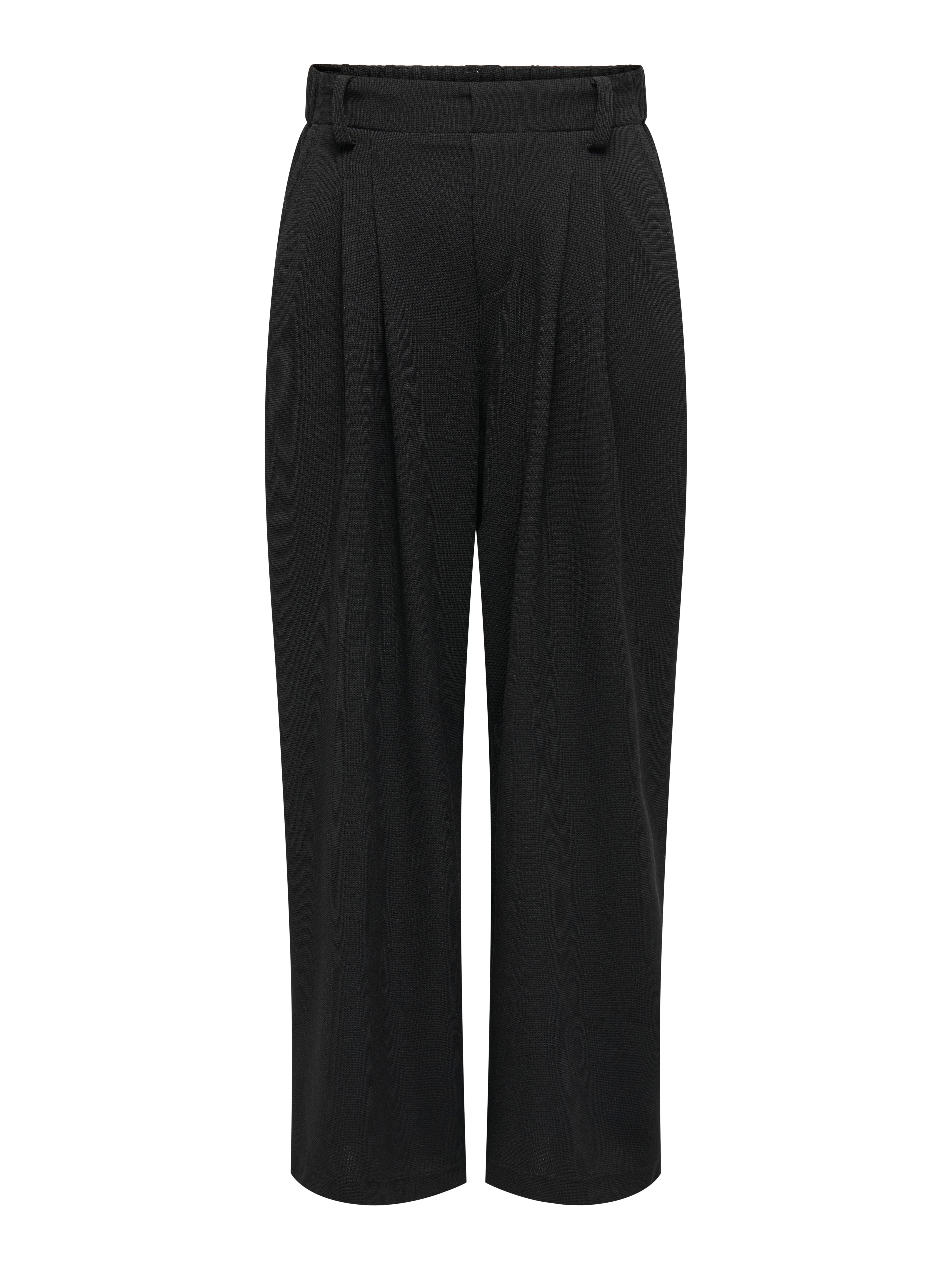 Schlupfhose ONLCRISTINA HW WAFFLE WIDE PANT CC PNT