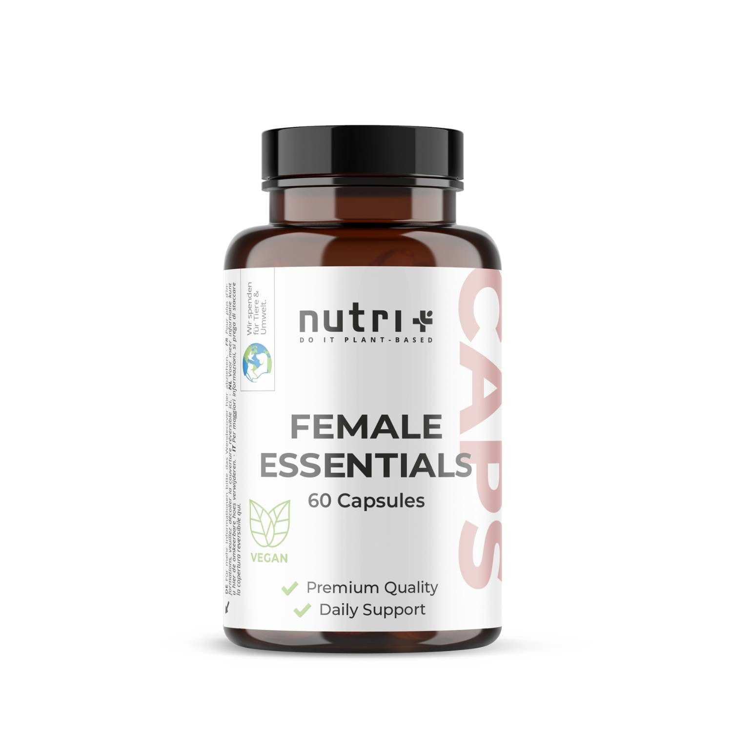 nutri+ Female Essentials - Frauenvitamine & Mineralstoffe Kapseln
