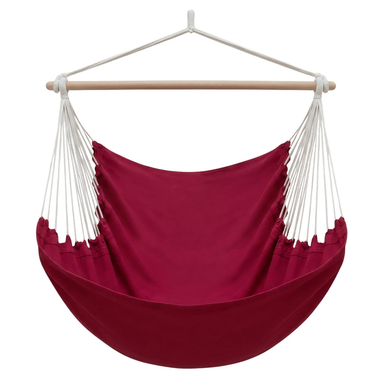 AMANKA Hängestuhl für 2 Personen: XXL Outdoor Hängesessel bis 150 kg - Garten und Balkon, 185 x 130 cm Hängesitz für Kinder und Erwachsene - 360° Relaxsessel