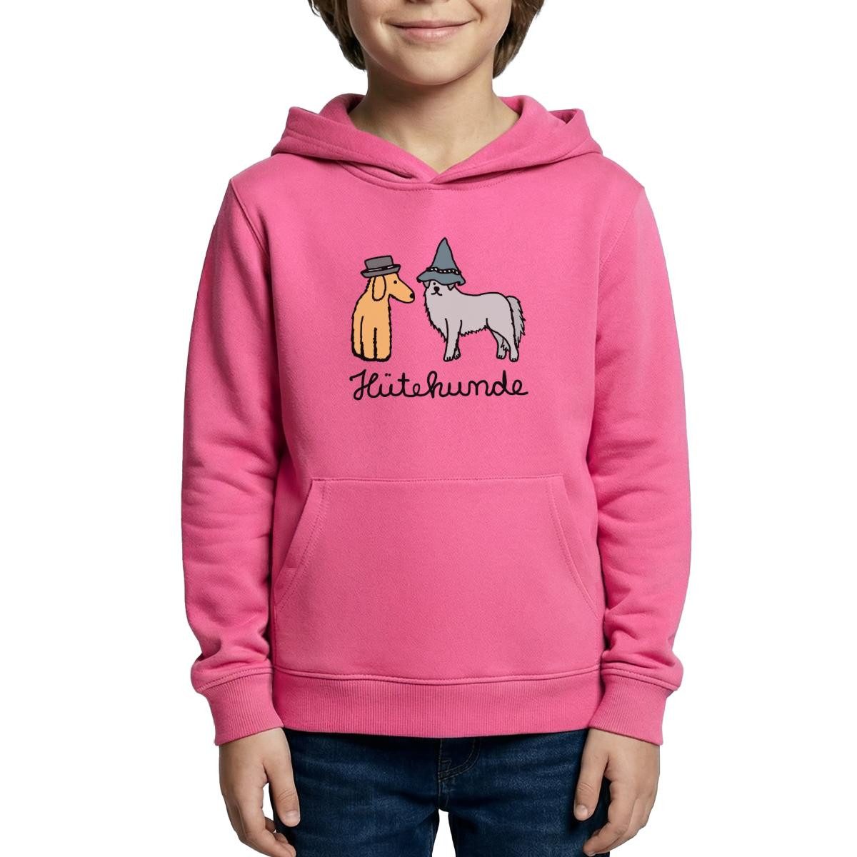 Hoodie Hütehunde Hunde Wortspiel Kinder Hoodie