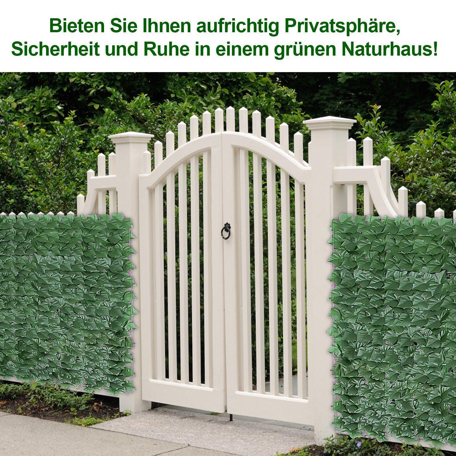 BlingBin Balkonsichtschutz Künstliche Efeu Garten Sichtschutz günstig online kaufen