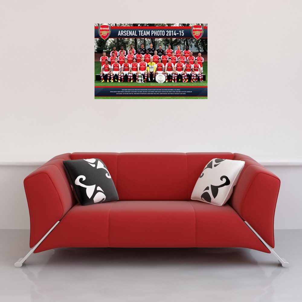 Poster Fußball - Poster - Arsenal - Team Photo 14/15