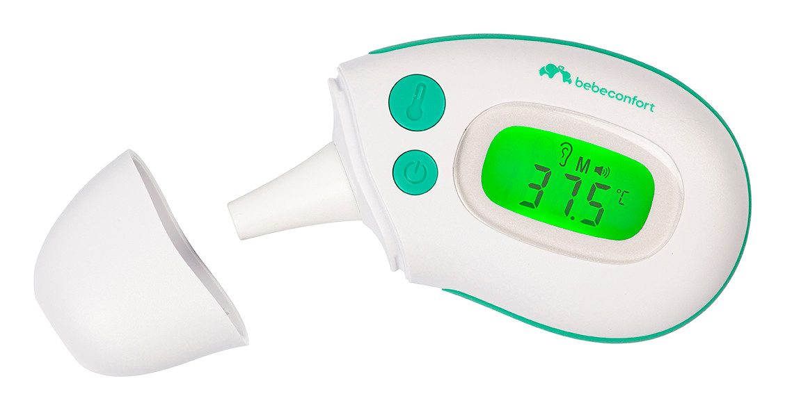 Babypflege-Set Bebeconfort Mini-Multifunktionsthermometer, 4-in-1-Funktion, 0+ Monate