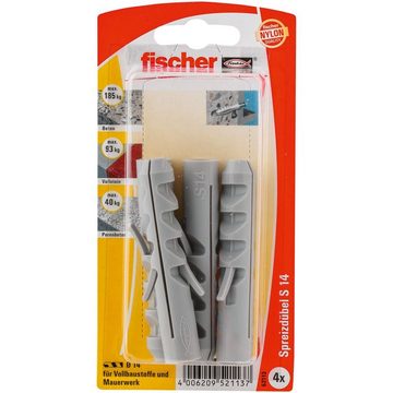 fischer Schrauben- und Dübel-Set Fischer Dübel 14.0 x 75 mm - 4 Stück