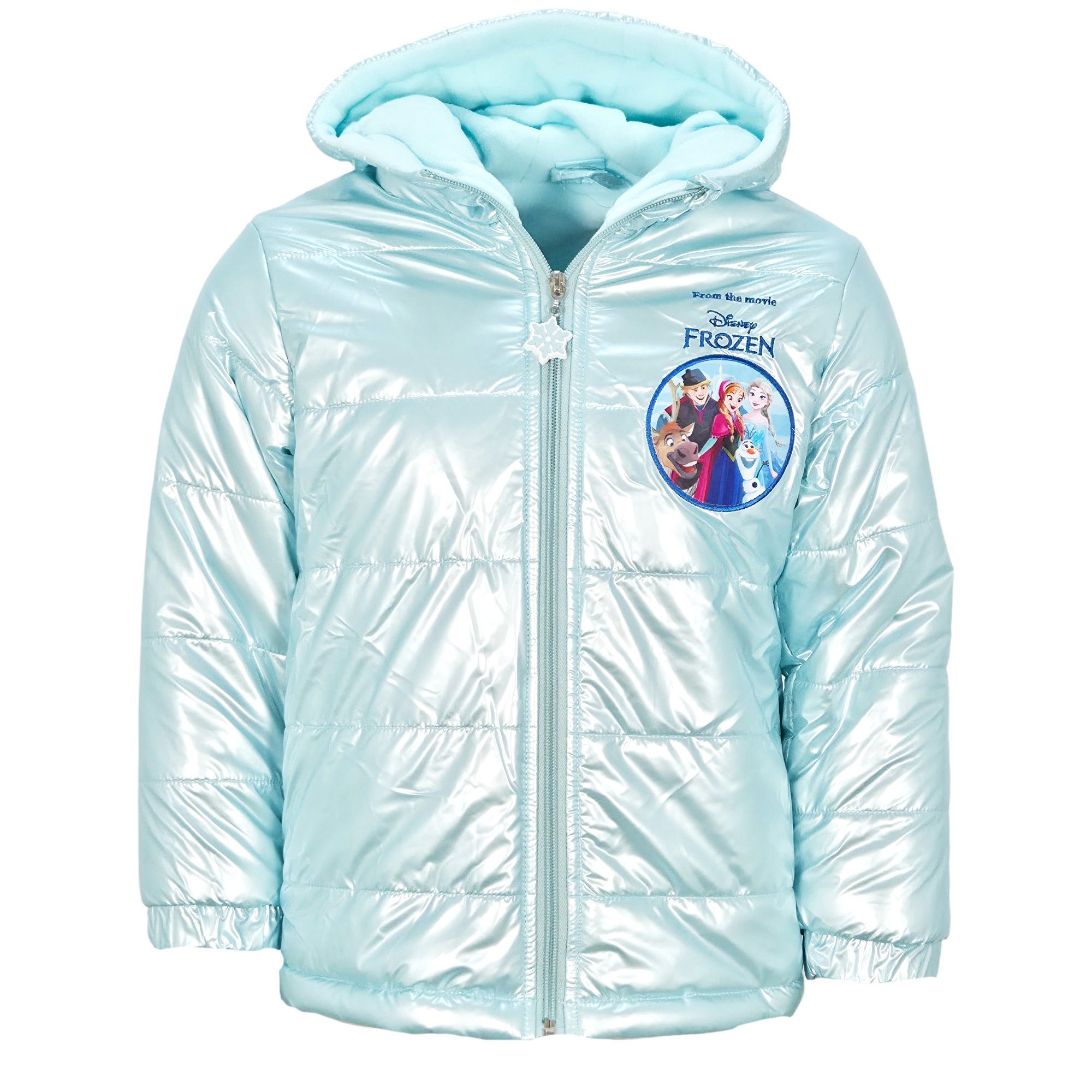 Disney Winterjacke Disney Die Eiskönigin Elsa Kinder Winterjacke Jacke Kapuze Mädchen Gr. 92 bis 128