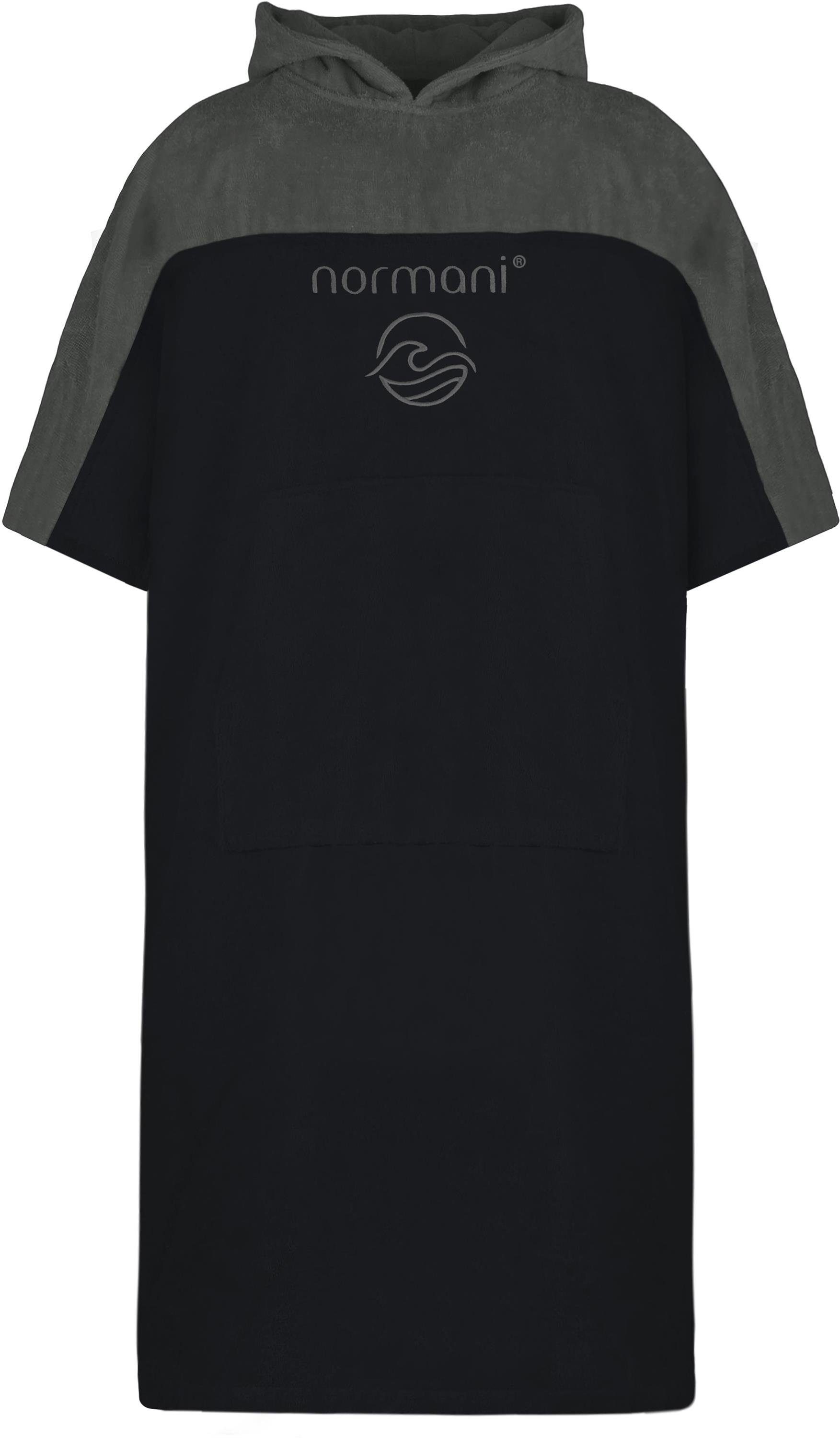 normani Badeponcho Surfer Poncho Kuta, Bio-Baumwolle, Kapuze, Schlupf, Bade günstig online kaufen