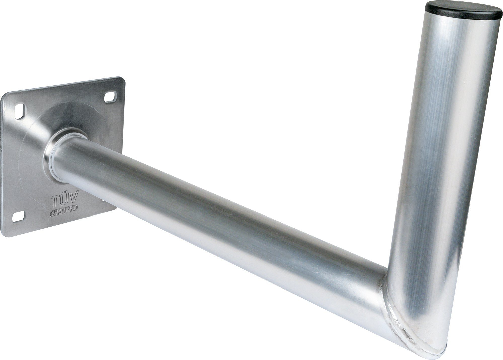 Schwaiger SAT-Halterung WAH45A 001, (Wandabstand 45 cm, Wandabstand 45cm, Durchmesser 48mm, silber)