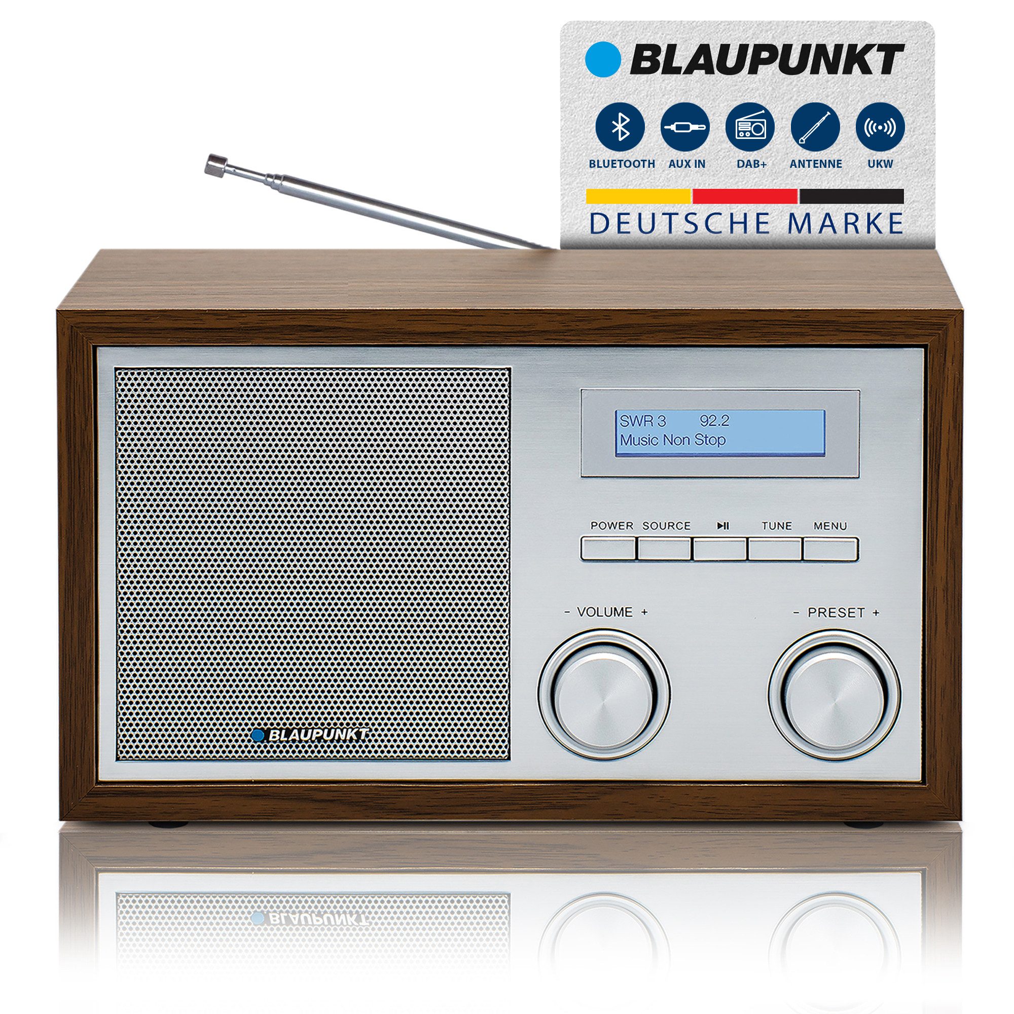 Blaupunkt RXD 180 Digitalradio (DAB) (Digitalradio (DAB), UKW- und DAB+-Empfang)