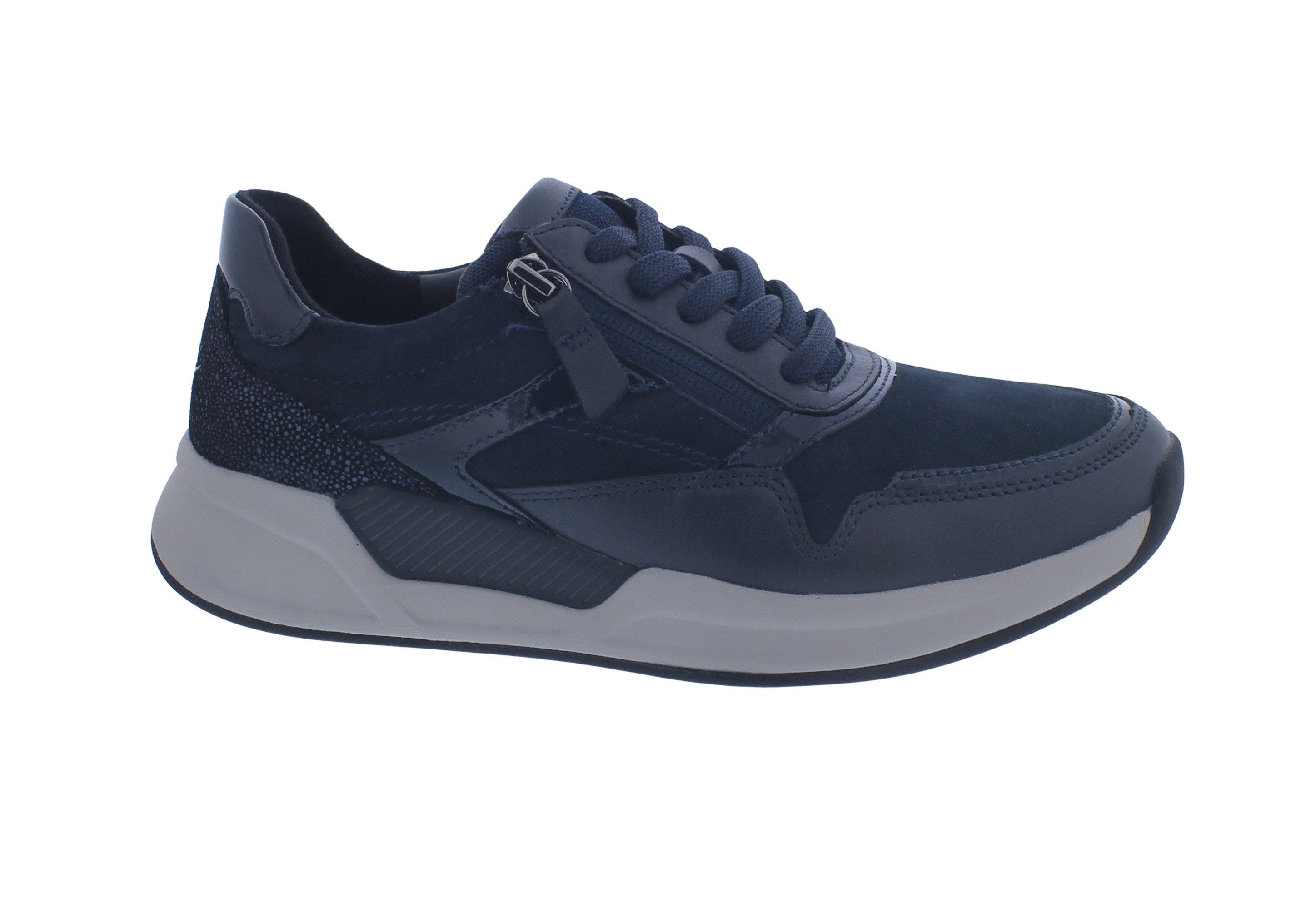 Gabor Rollingsoft Rollingsoft Sneaker, Samt/ Foulard/ günstig online kaufen