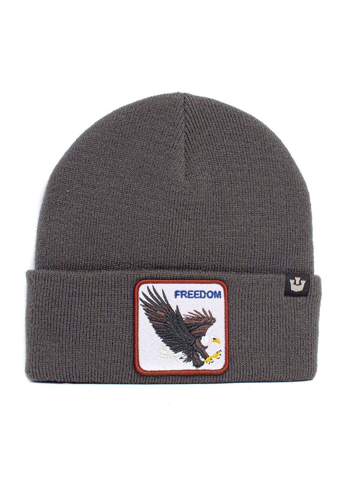 GOORIN Bros. Beanie Goorin Bros. Beanie TOASTY FREEDOM Charcoal Dunkelgrau