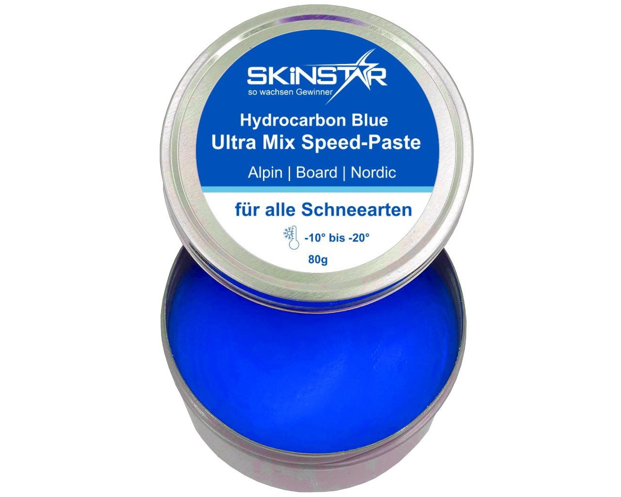 SkinStar Ski SkinStar Hydrocarbon Ultra Mix blue Speed-Paste Skiwax Skiwachs