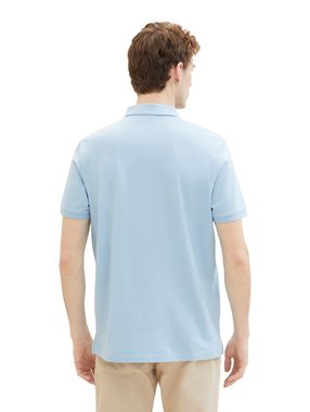 TOM TAILOR Poloshirt Polo Shirt mit Logostickerei BASIC POLO WITH CONTRAST 5325 in Blau-2