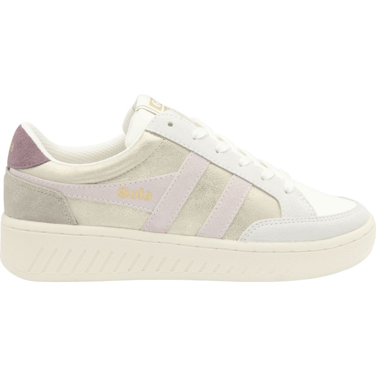 Gola Superslam Blaze Sneaker Women Outdoorschuh Ein stylischer Damensneaker mit metallischem Obermaterial und