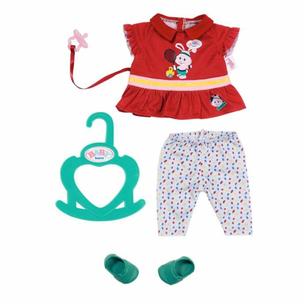 Zapf Creation® Puppenkleidung Baby Born Little Sport Outfit Rot