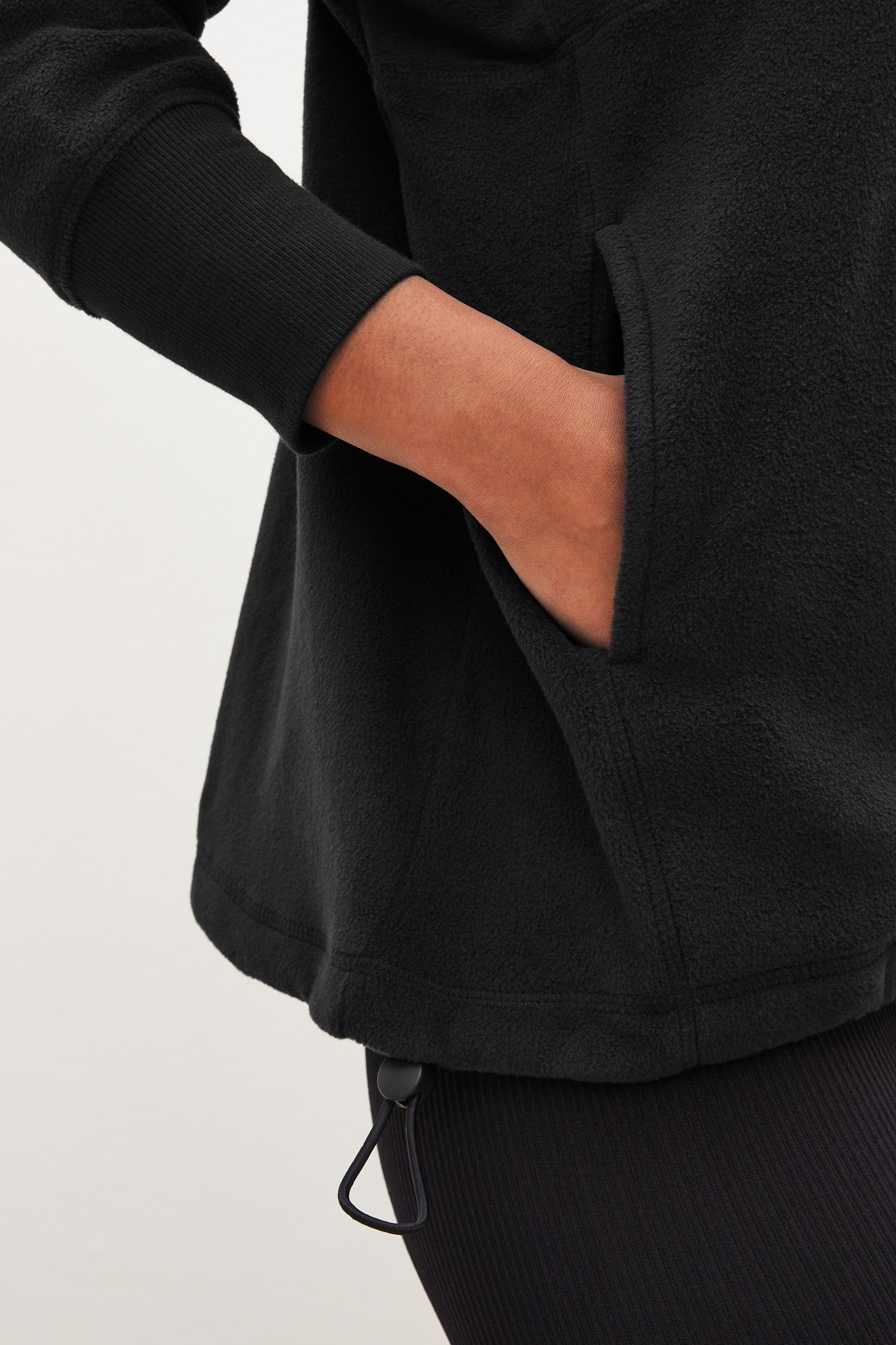 Next Kapuzensweatshirt Fleece-Kapuzensweatshirt (1-tlg) Charcoal Grey