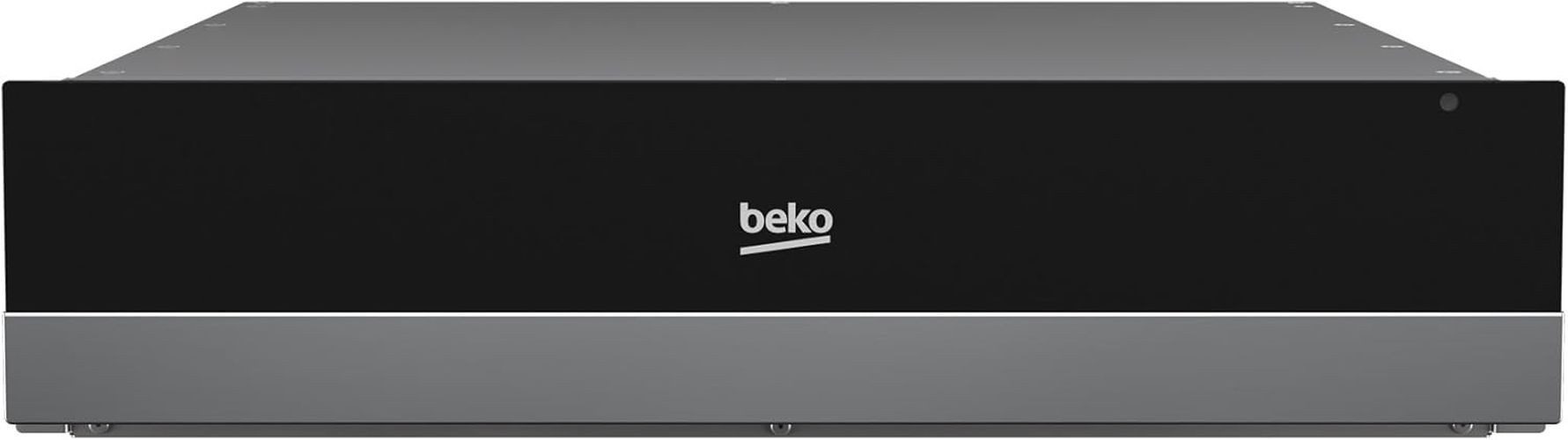 BEKO Einbau-Wärmeschublade DRW11401FB schwarz 22 Liter mit Teleskopauszug + griffloses öffnen