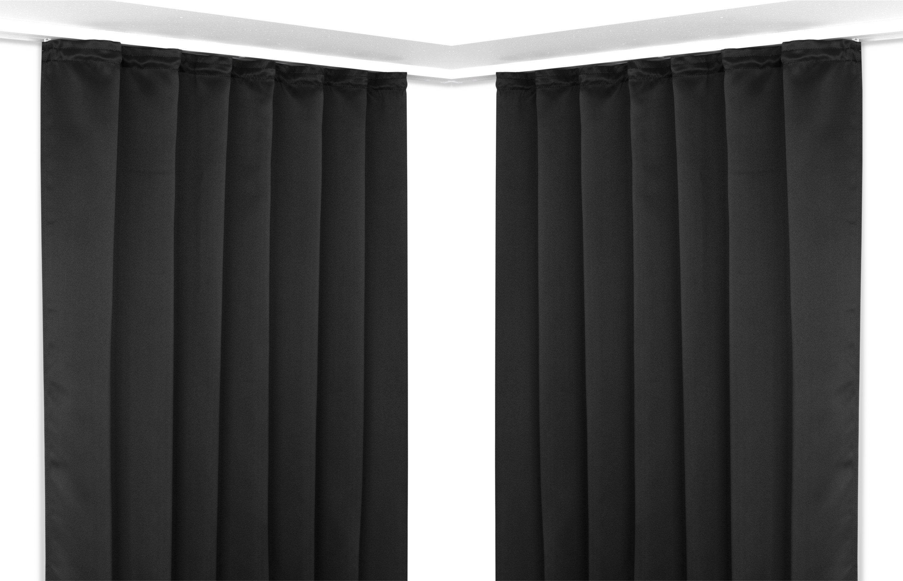 Beautex Verdunkelungsvorhang 2er Set Verdunkelungsgardine mit günstig online kaufen