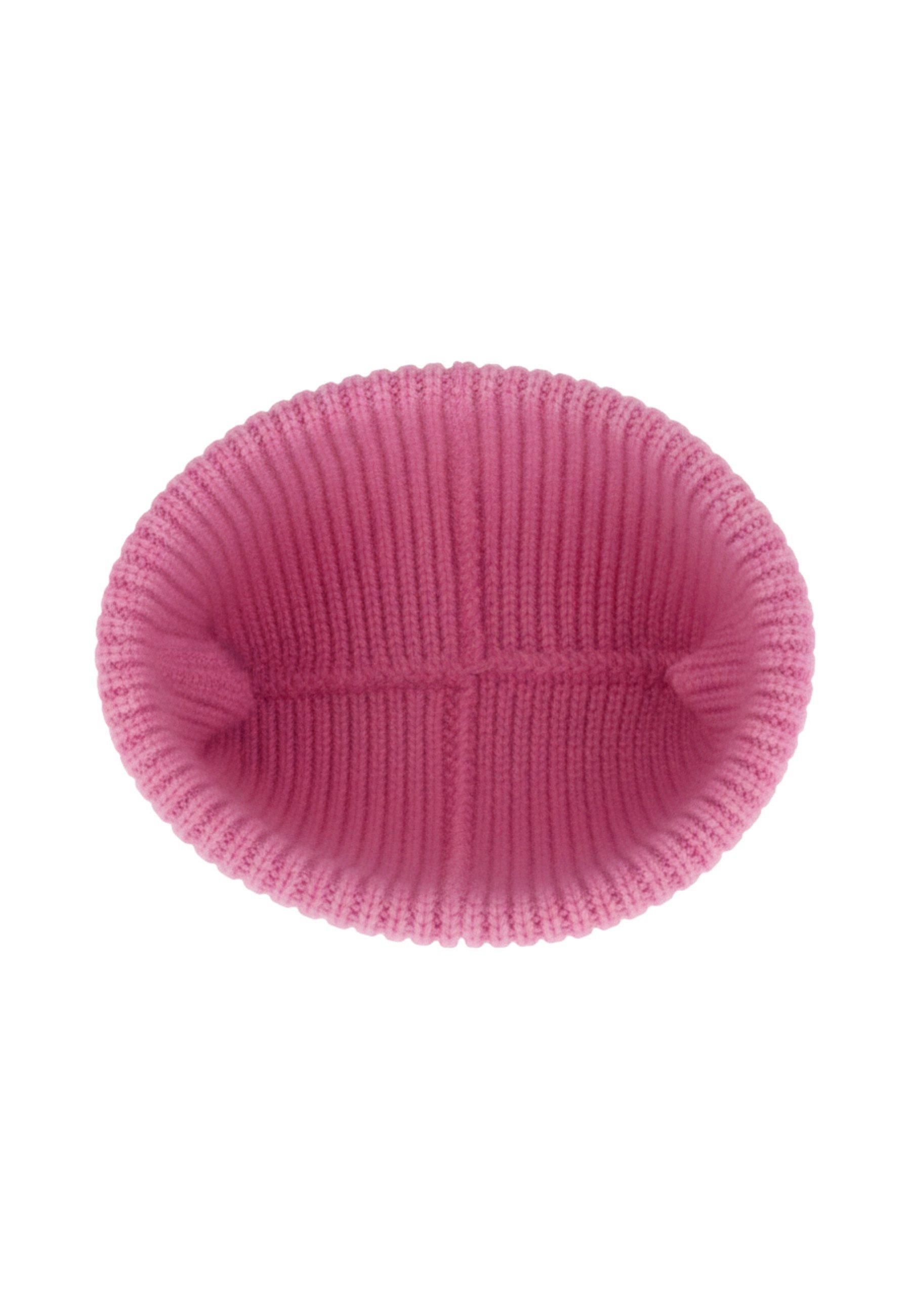 Diademita Sturmhaube Mädchen Winter-Schlauchschal – 100% Extra Feine Merinowolle Vanilla (Set)