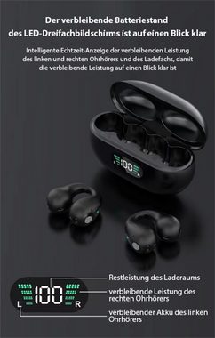 Bifurcation Kabellose Kopfhörer mit Geräuschunterdrückung, LED-Digitalanzeige Kopfhörer