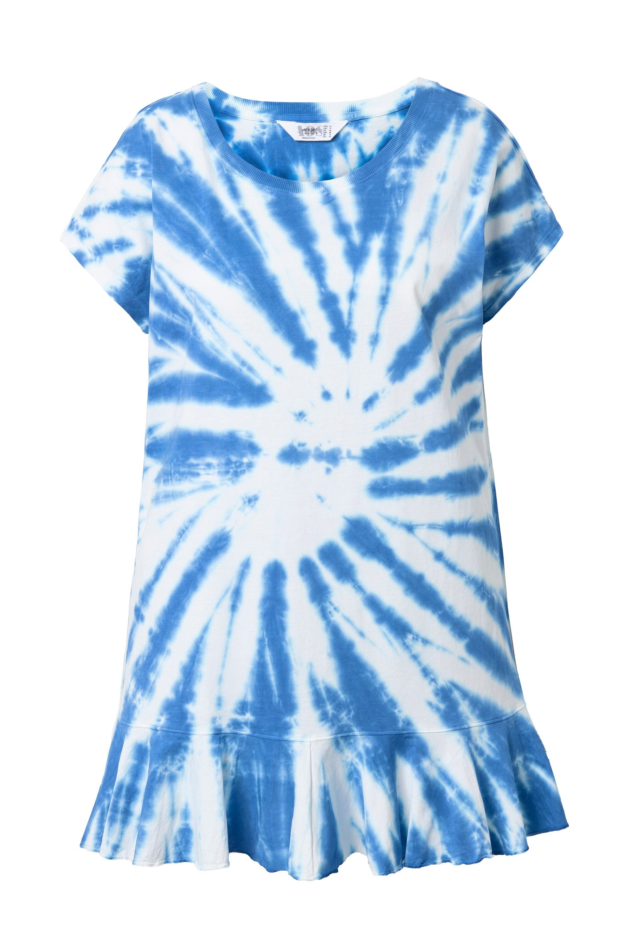 Angel of Style T-Shirt T-Shirt oversized Batik-Druck Rundhalsausschnitt günstig online kaufen