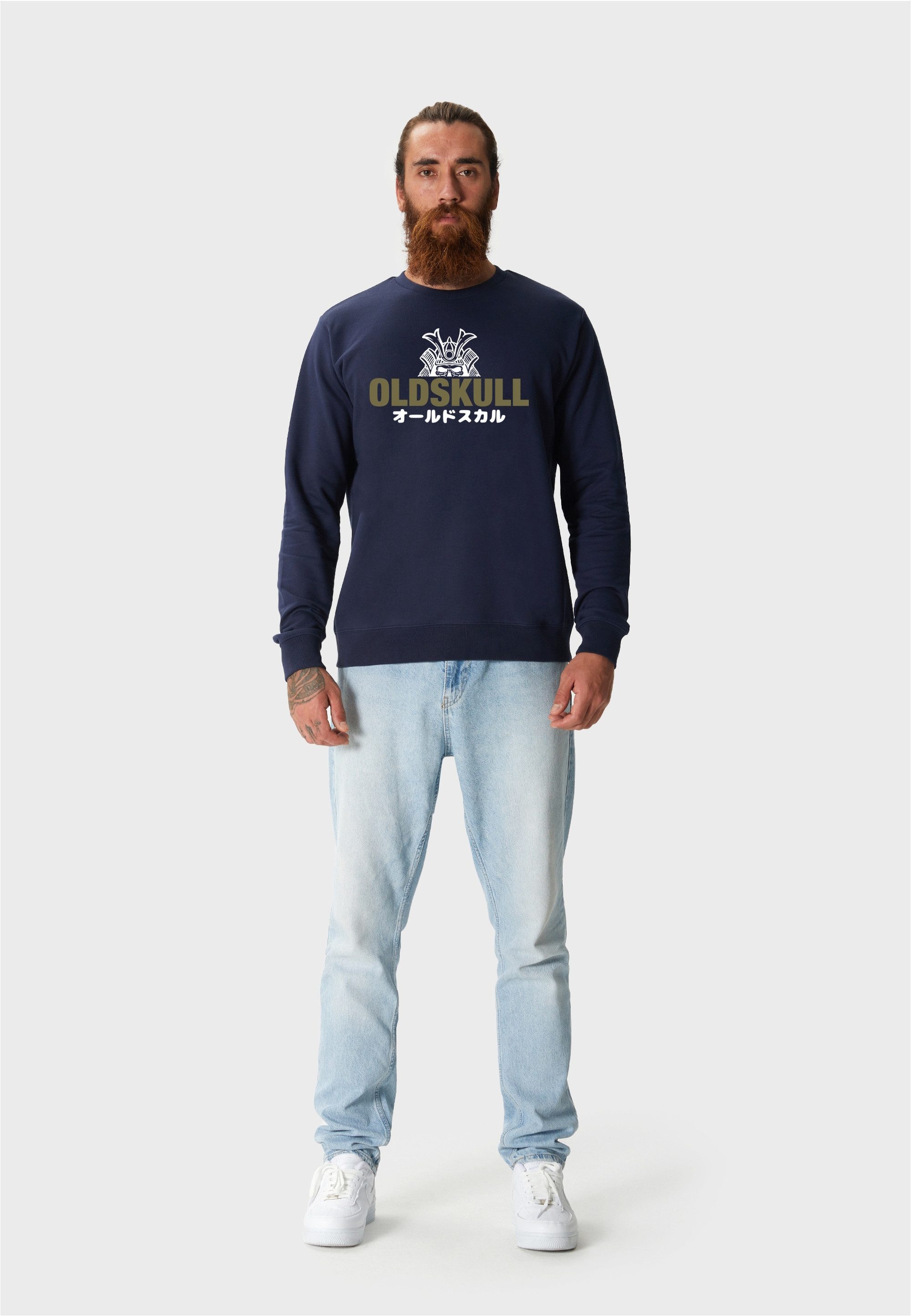 Oldskull Sweatshirt (1-tlg) mit einzigartigem Oldskull-Print günstig online kaufen