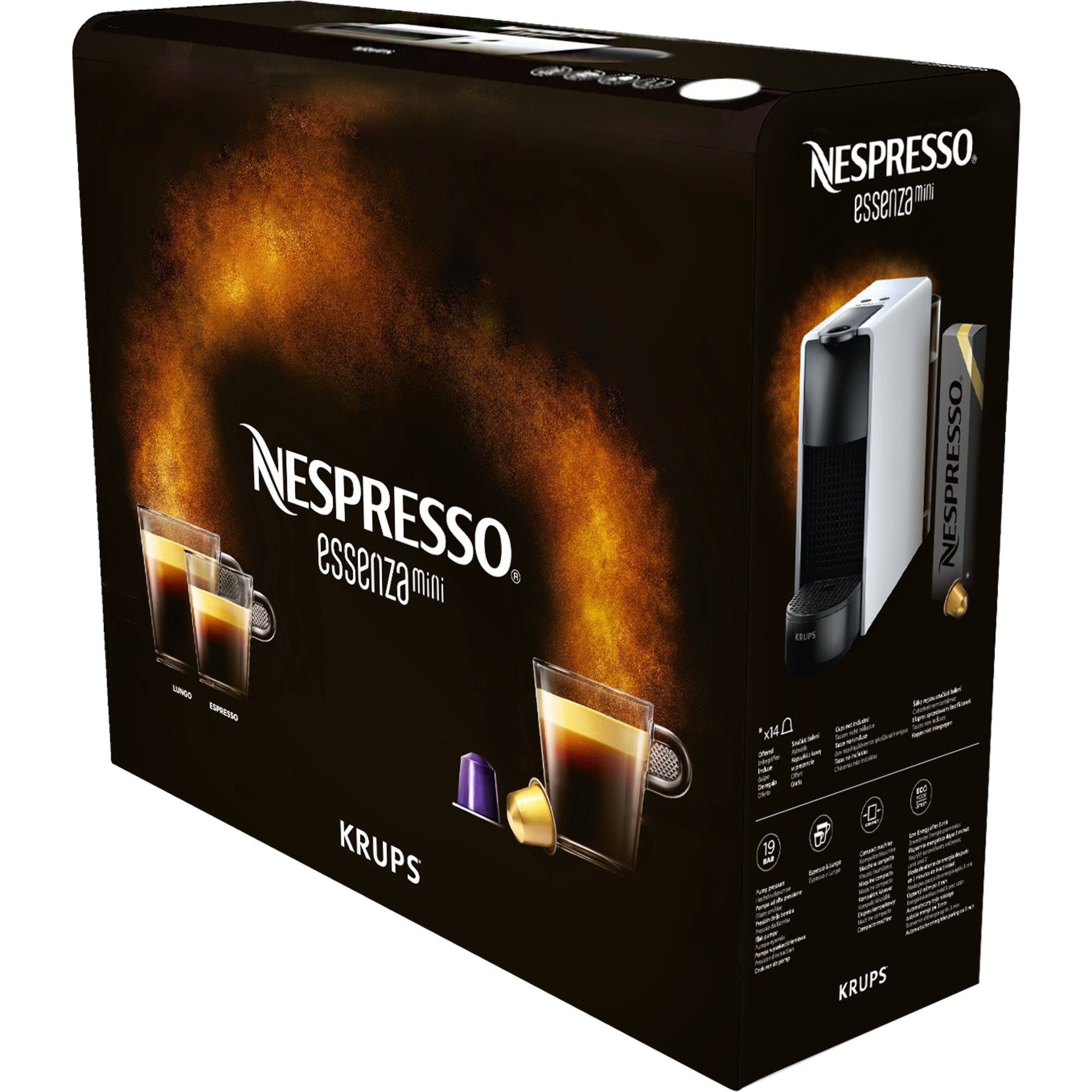Krups Kapselmaschine Krups Nespresso Essenza Mini XN1108