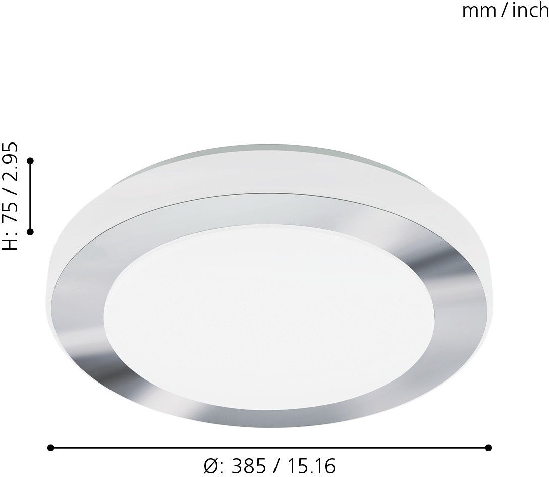 EGLO LED Deckenleuchte LED CARPI, LED günstig online kaufen
