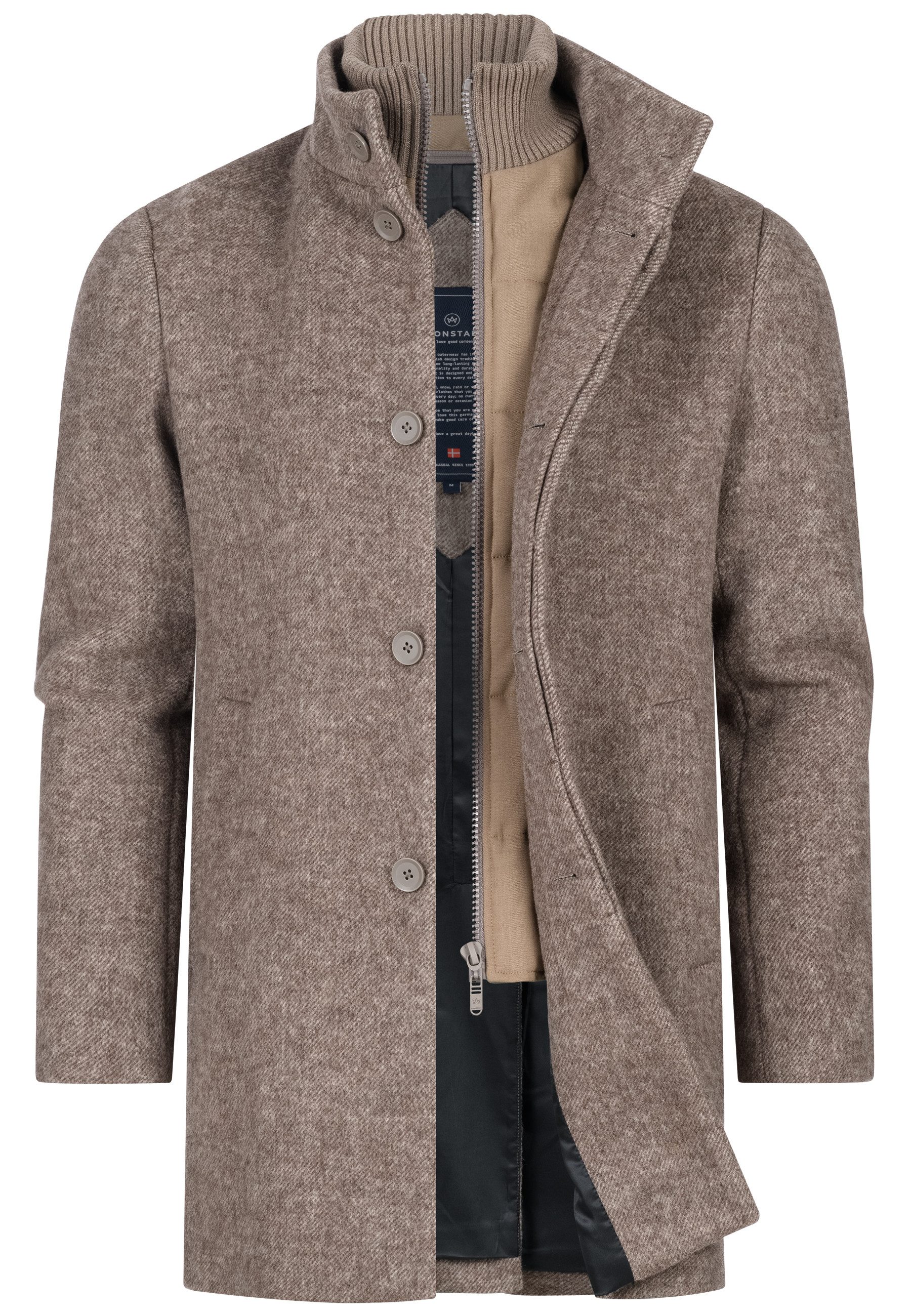 Kronstadt Wollmantel Herren KSChess Winter Mantel Herrenmantel Eleganter Wo günstig online kaufen