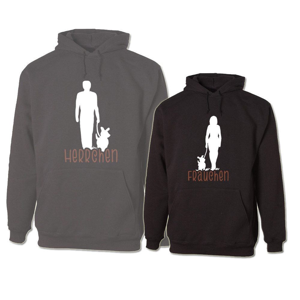 G-graphics Hoodie Herrchen & Frauchen (Partner- günstig online kaufen