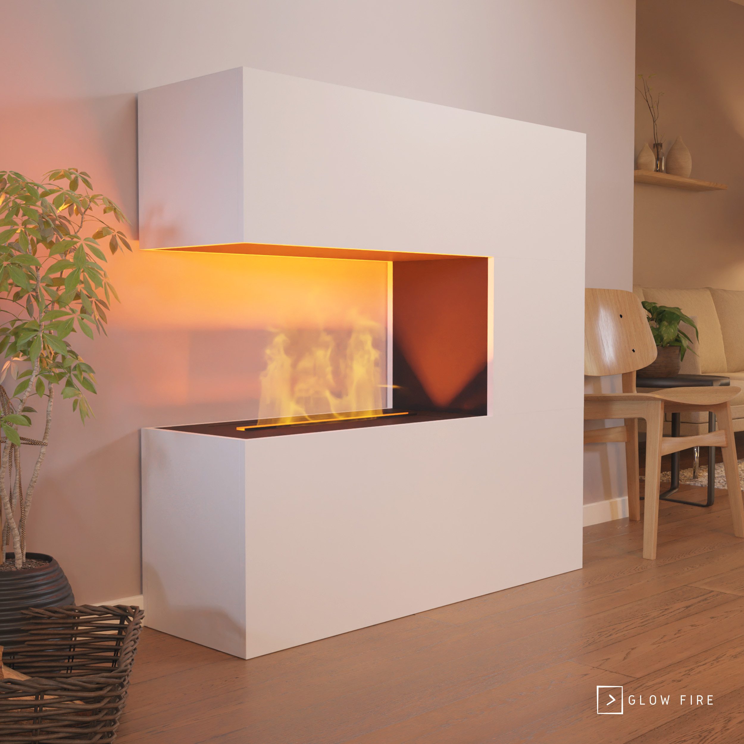 GLOW FIRE Elektrokamin Schiller Wasserdampf Kamin, günstig online kaufen