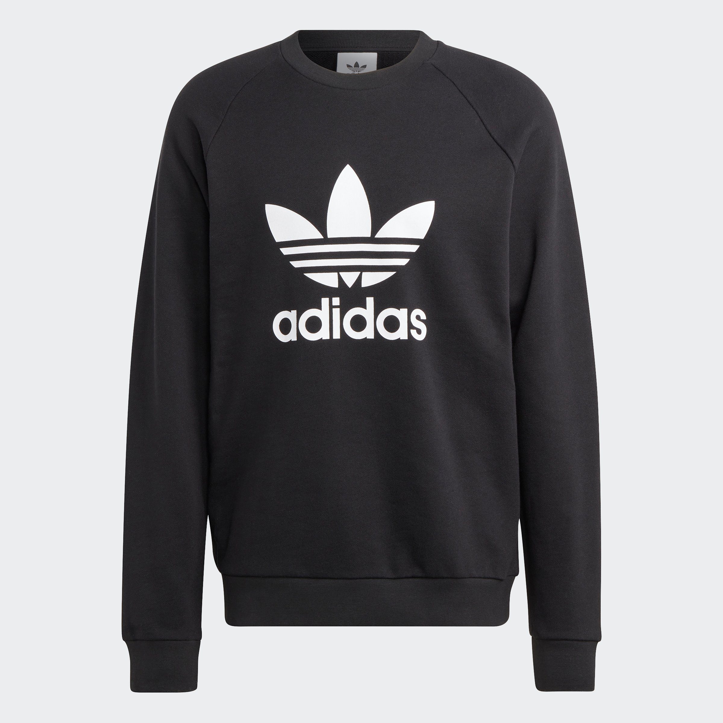 CLASSICS Black Sweatshirt Originals ADICOLOR TREFOIL adidas