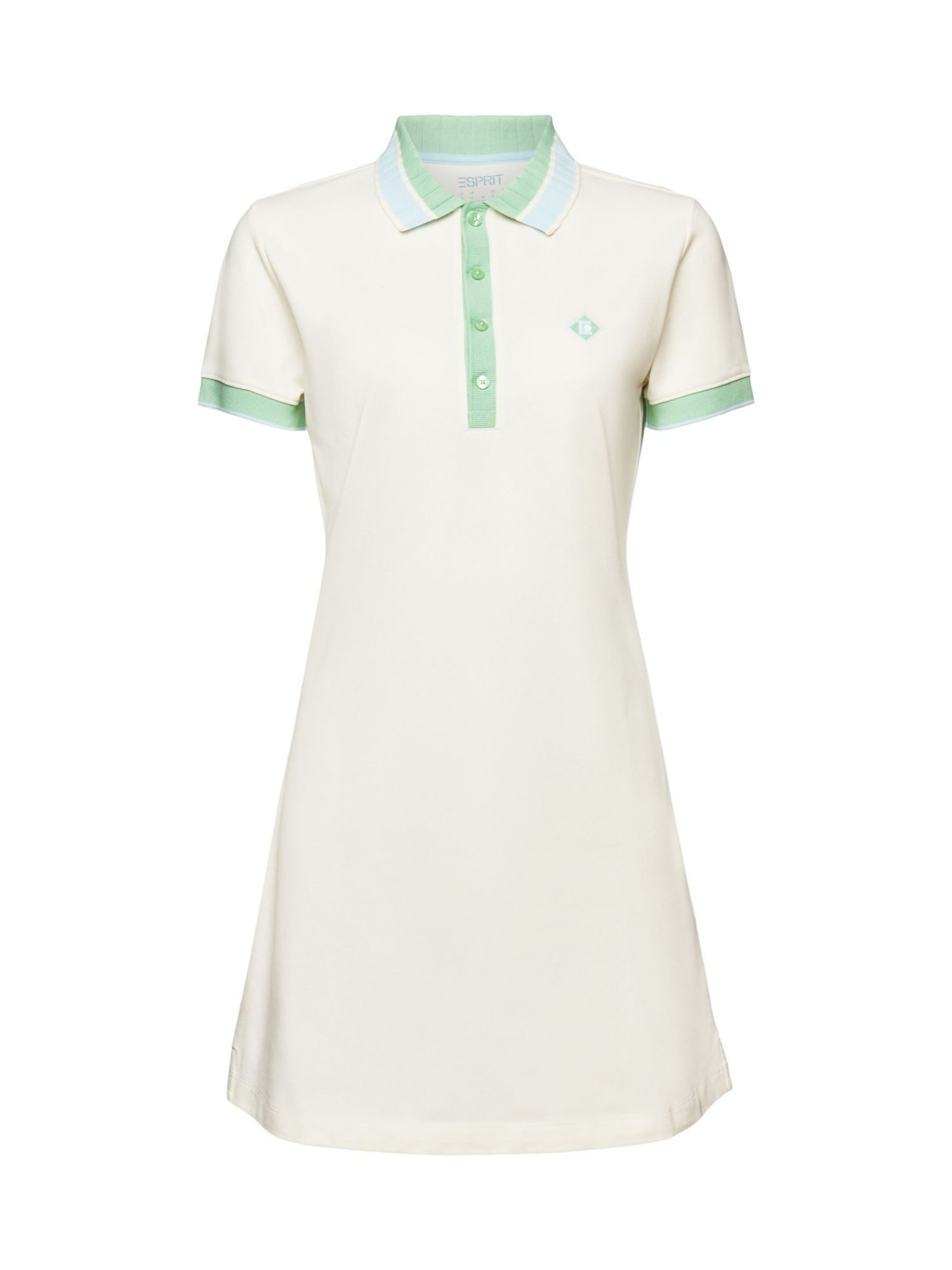 Esprit Midikleid T-Shirt-Minikleid im Polo-Design