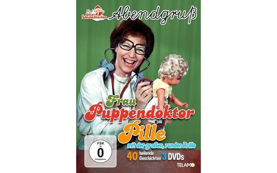 DVD Frau Puppendoktor Pille mit der großen,runden Bril
