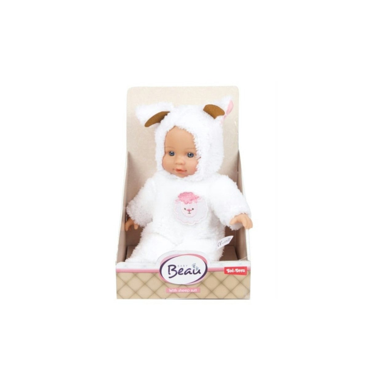 Toi-Toys Actionfigur Toi-Toys BEAU Babypuppe 30 cm im Schaf-Anzug