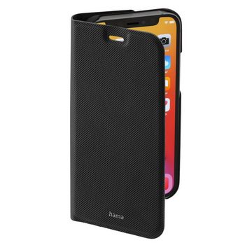 Hama Smartphone-Hülle Booklet für Apple iPhone 12mini mit Kartenfach, schwarz, aufstellbar