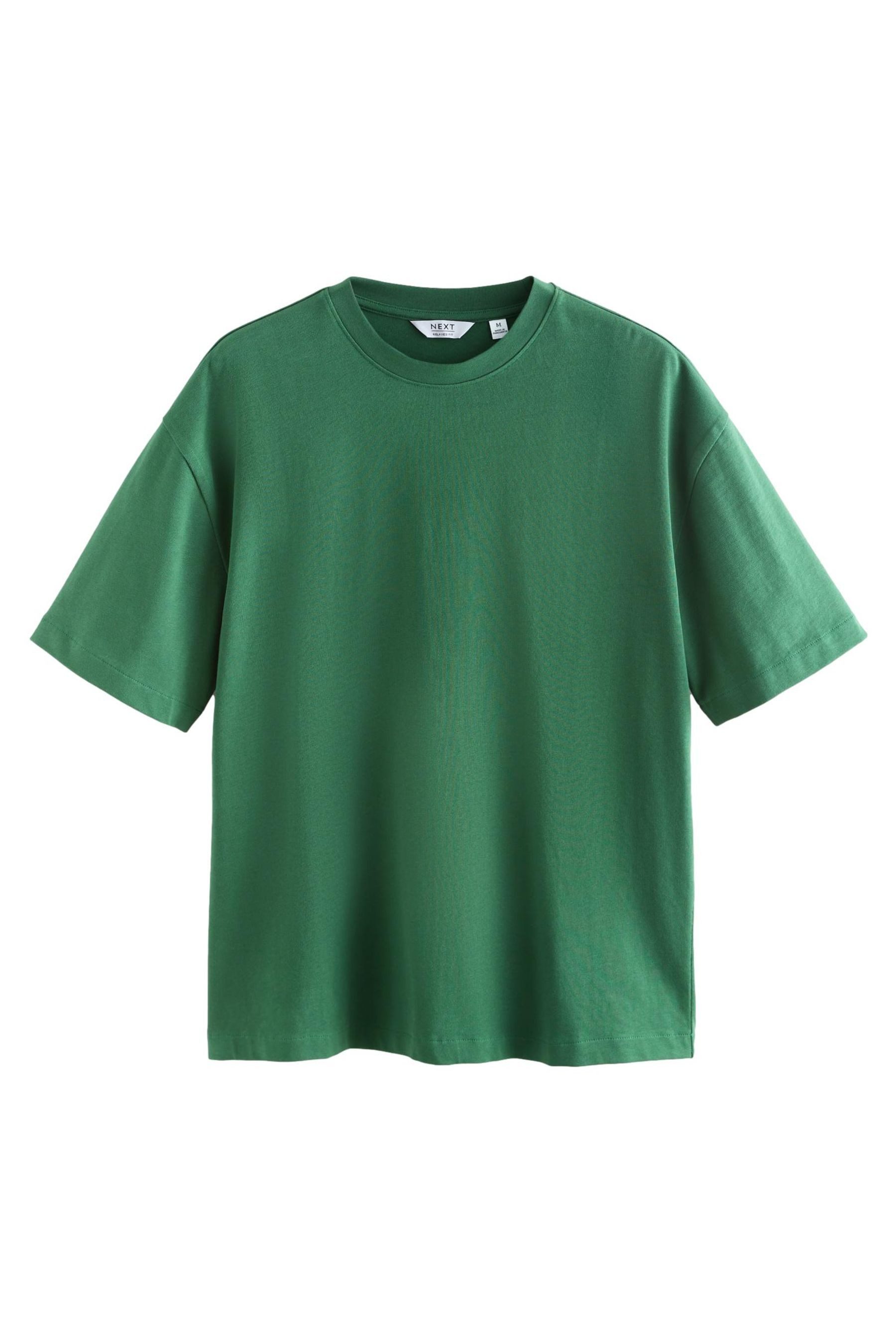 Next T-Shirt Schweres T-Shirt im Relaxed Fit (1-tlg)