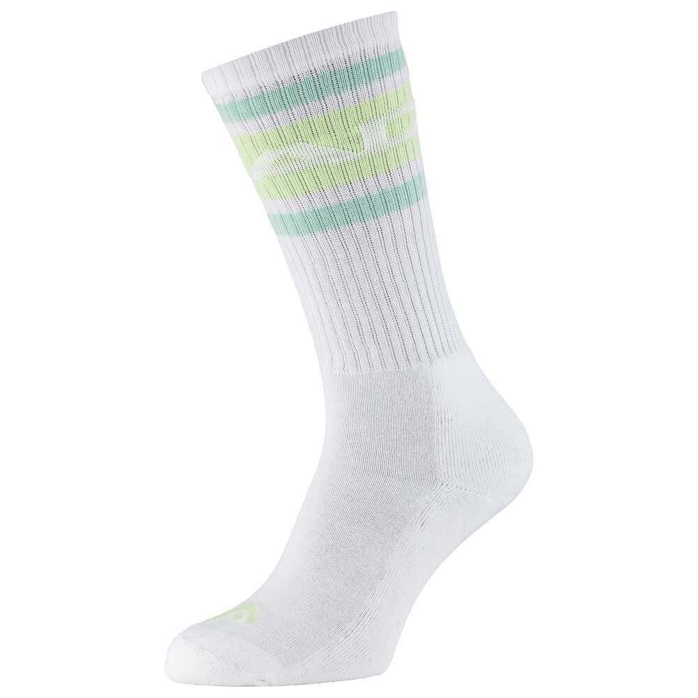 Head Tennissocken 1P Long (Baumwolle) weiss/pastellgrün Herren - 1 Paar