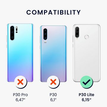 kwmobile Handyhülle Case für Huawei P30 Lite, Hülle Silikon metallisch schimmernd - Handyhülle Cover