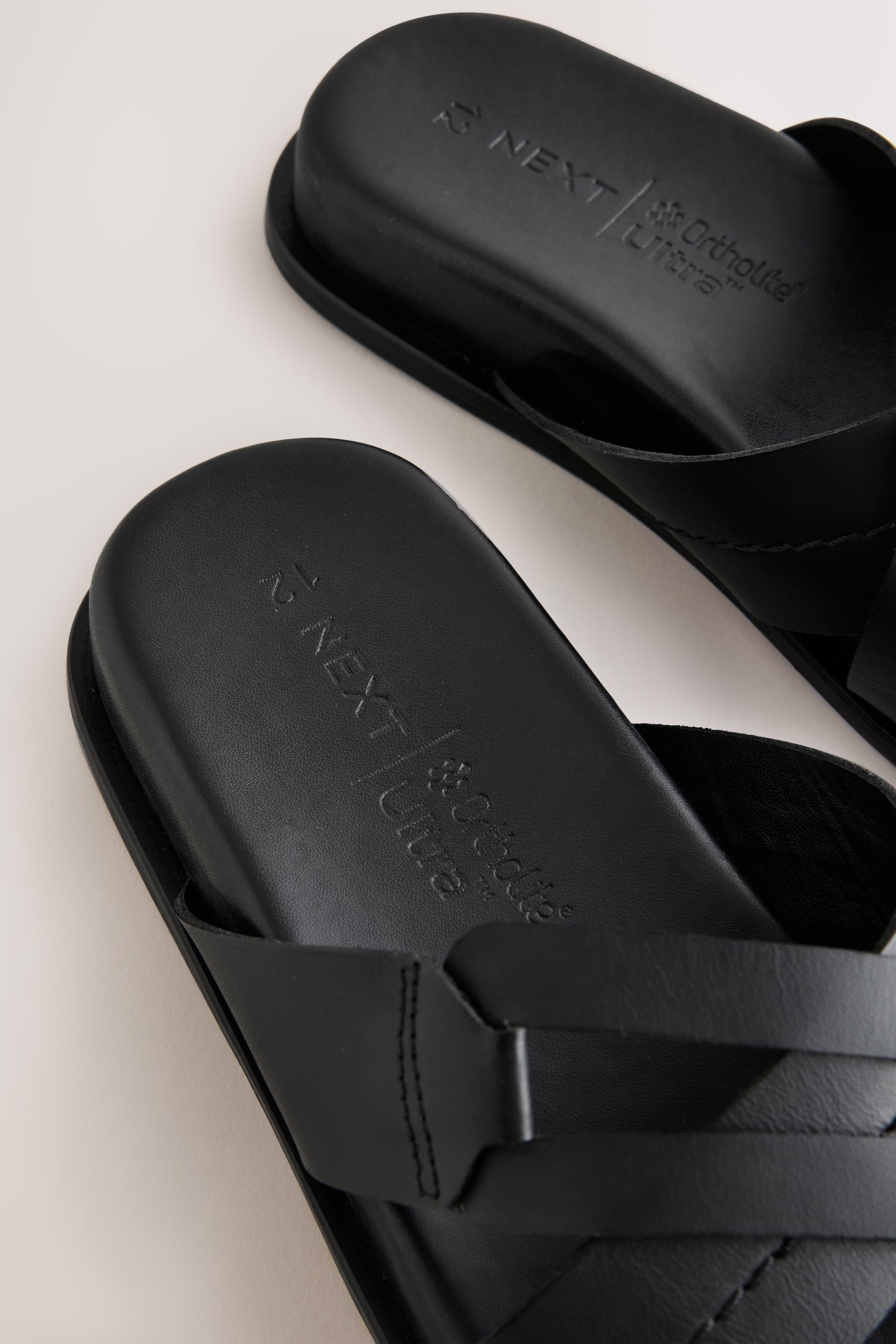 Next Elegante Ledersandalen Sandale