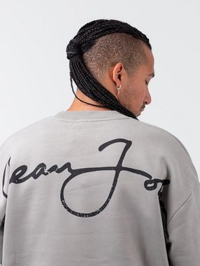 Sean John Sweater Sean John Script Logo Backprint Peached Crew