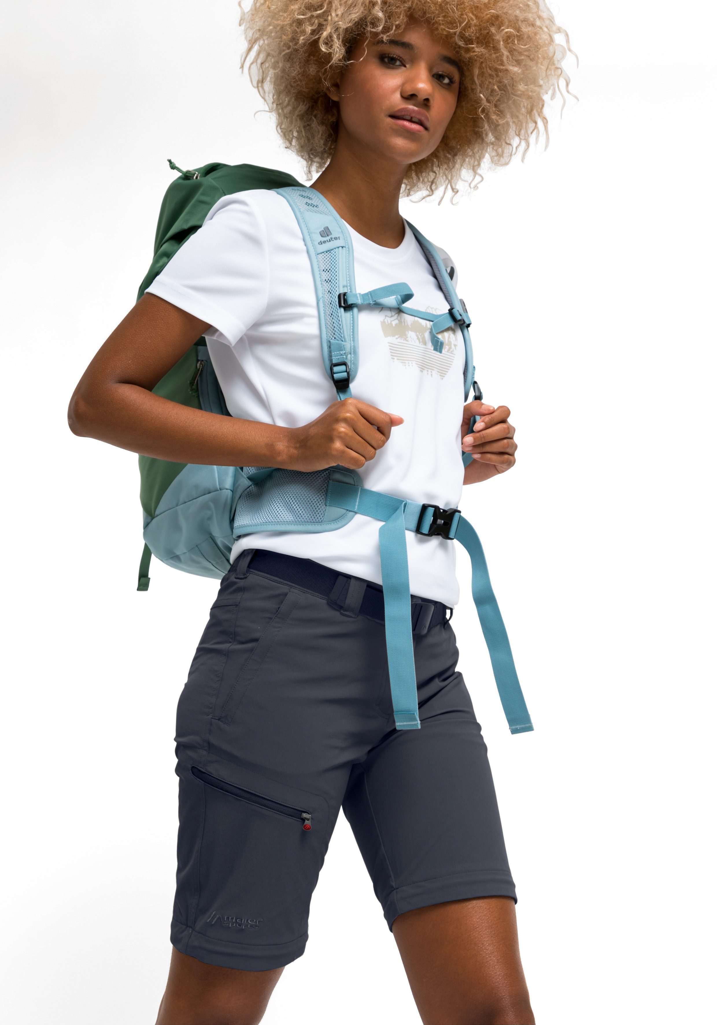 Maier Sports Funktionshose Nata Damen Wanderhose, zipp-off Outdoor-Hose, 3 günstig online kaufen