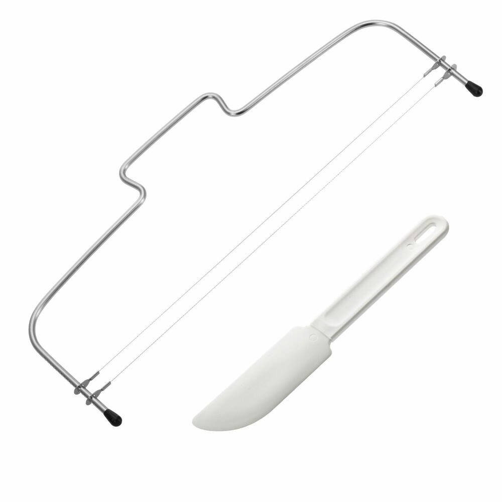 WESTMARK Tortenbodenteiler Tortenbodenteiler »Simplex-Duo« + Schaber/Kuchenlöser