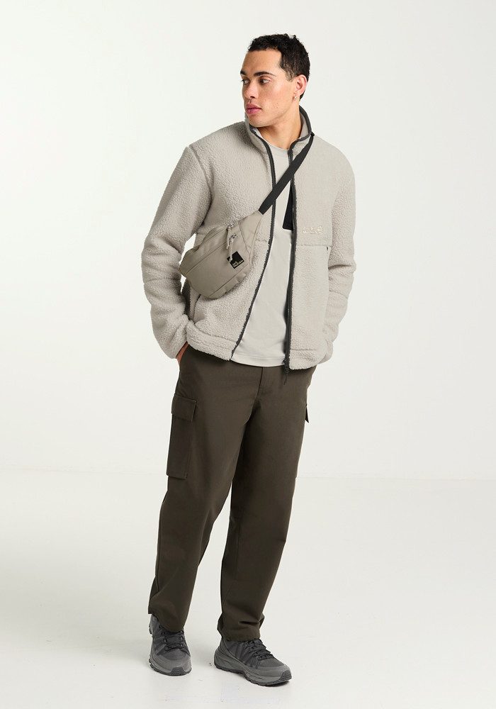 Jack Wolfskin Fleecejacke STONE LITE JKT M Sherpa-Fleecejacke, weich, wärmend
