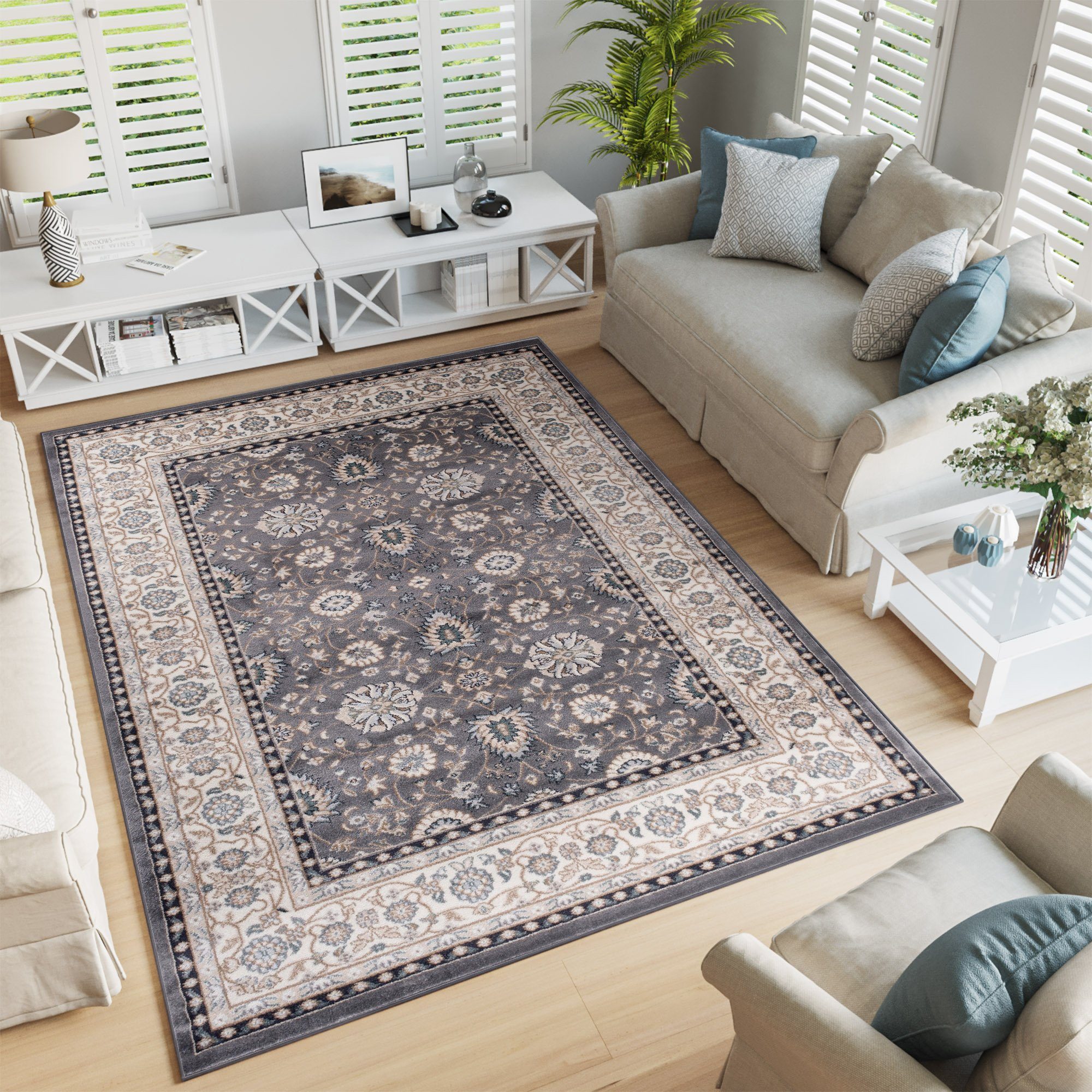 Tapiso Teppich COLORADO, rechteckig, Höhe: 10 mm, Wohnzimmer, Schlafzimmer, günstig online kaufen