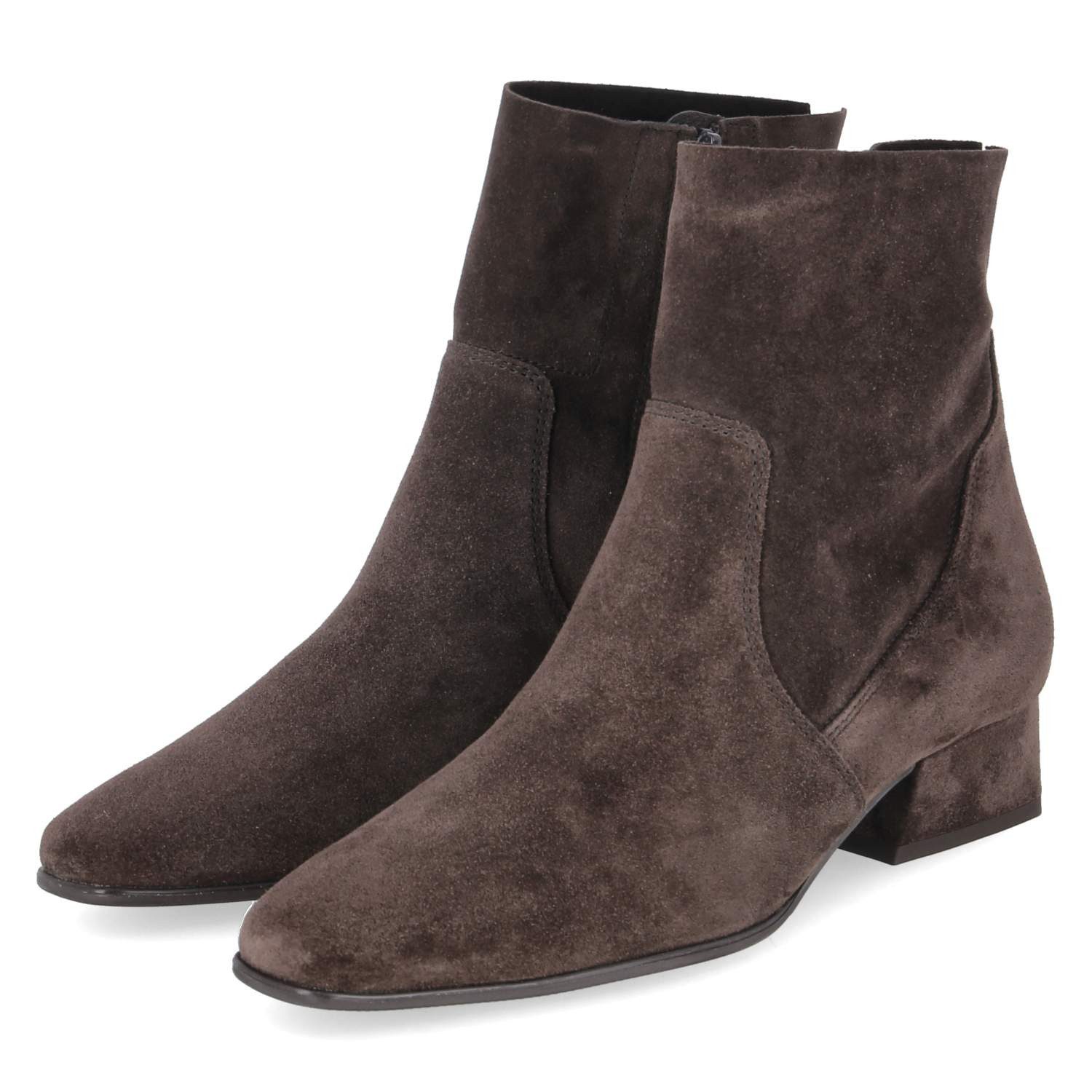 Paul Green Paul Green Ankle Boots 8365-002 MOCCA Damen Rauleder brown Schlupfstiefel
