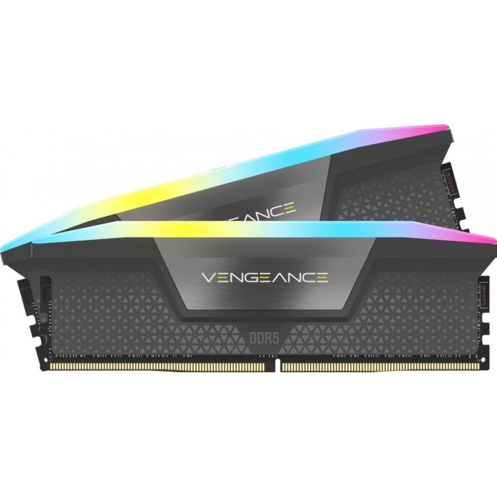 Corsair Vengeance RGB 64 GB DDR5 - Arbeitsspeicher - schwarz Arbeitsspeicher
