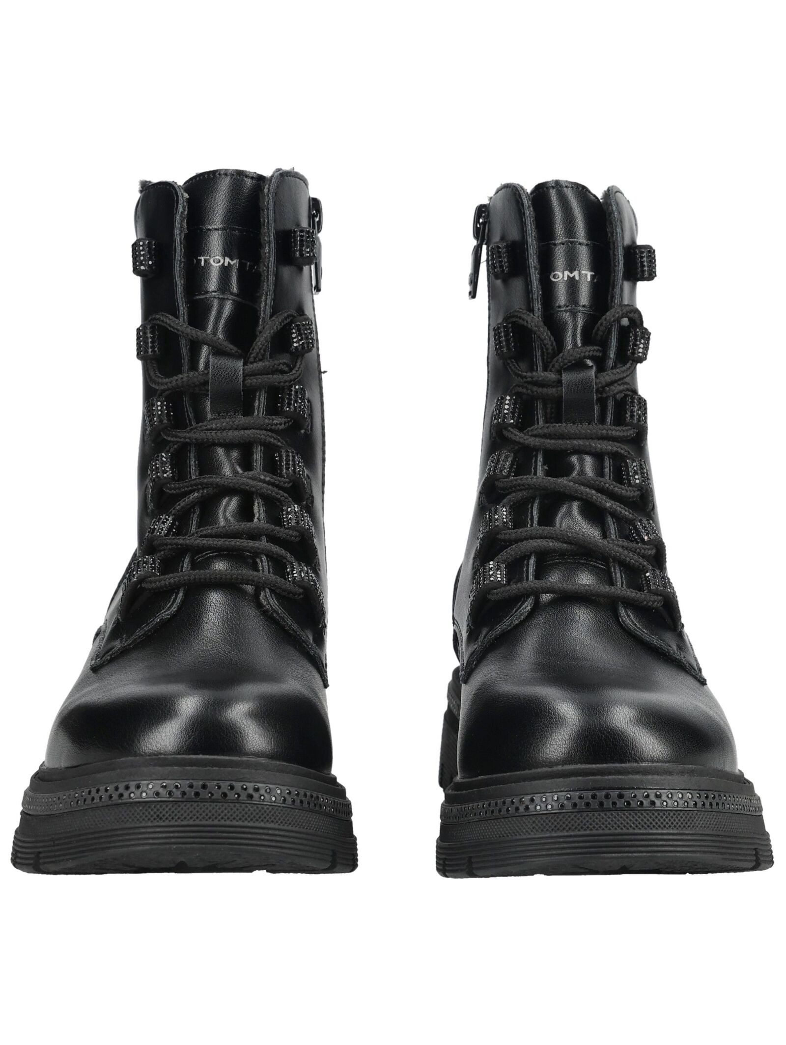 TOM TAILOR Stiefelette Lederimitat . Schnürstiefelette