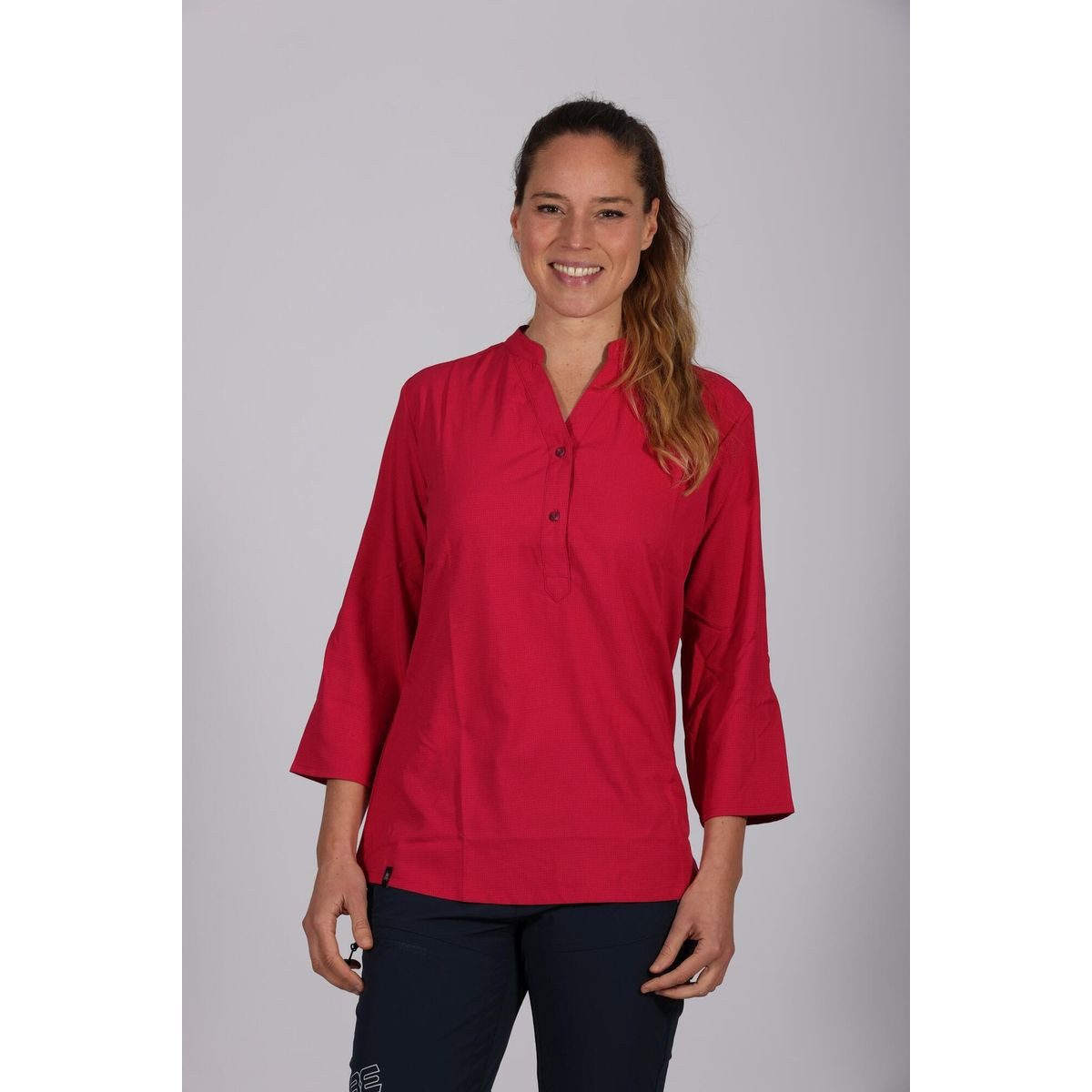 Maul Sport® Outdoorbluse Bad Bevensen II - 3/4 Bluse Elastisch Modische und elastische Bluse, ideal für aktive Tage und stilvolle