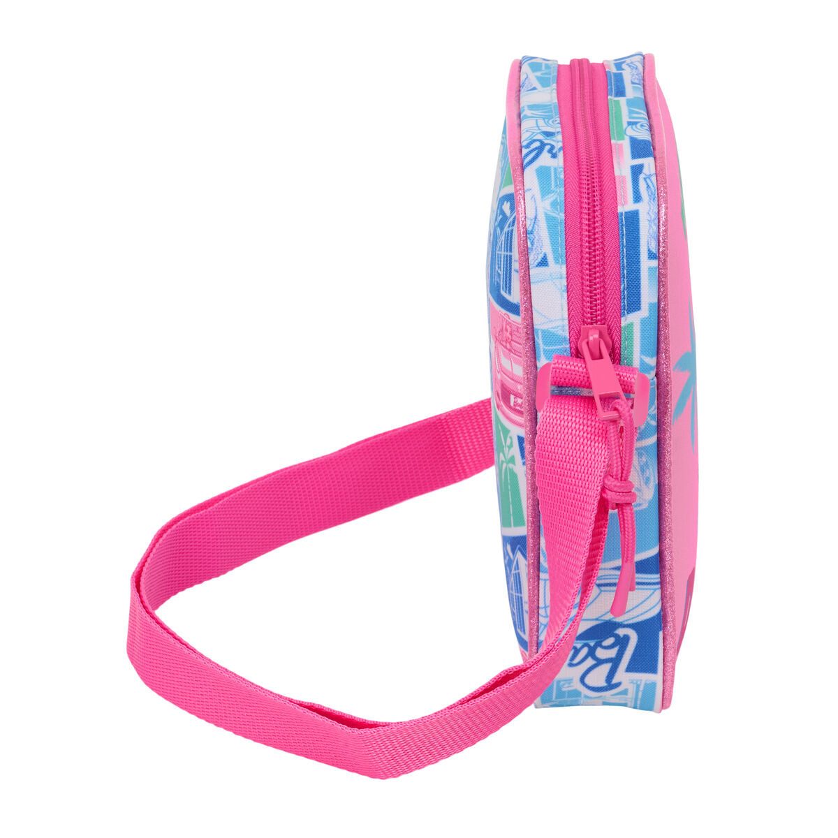 Barbie Kinderrucksack Kindertasche Umhängetasche Barbie Bunt 16x18x4 cm