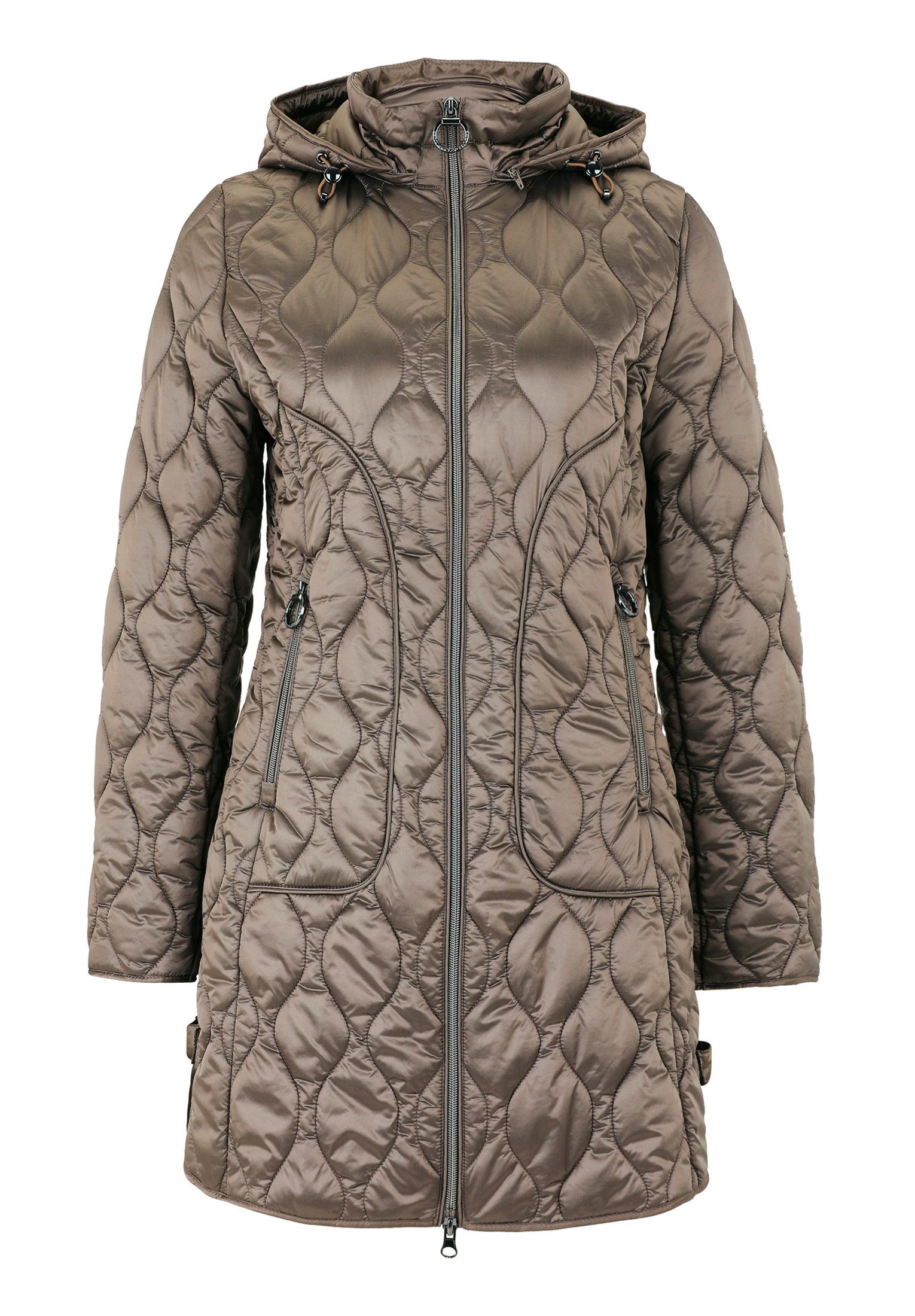 Outdoorjacke Damen mit abnehmbarer Kapuze